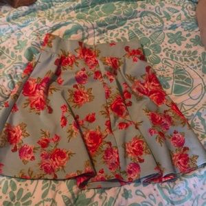 flower skirt